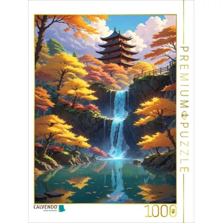 CALVENDO Puzzle Fantastische Anime Welten | 1000 Teile Lege-Größe 64x48cm Foto-Puzzle für glückliche Stunden