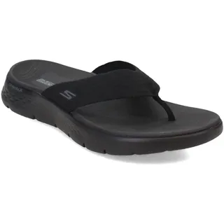 SKECHERS Go Walk Flex Sandal-Splendor Flipflop, Black Textile, 41