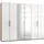 Drehtürenschrank Level by fresh to go 300 x 236 x 58 cm Braun/Weiß