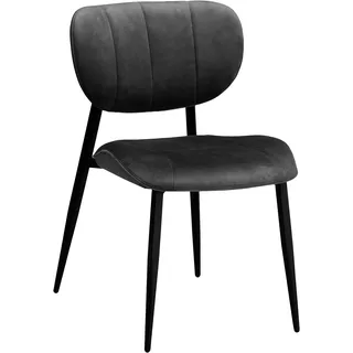 omg design Esszimmerstuhl Jona Stoff grau
