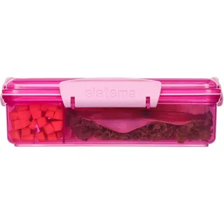 Sistema Snack Attack Duo Lunch 975ml - Pink,
