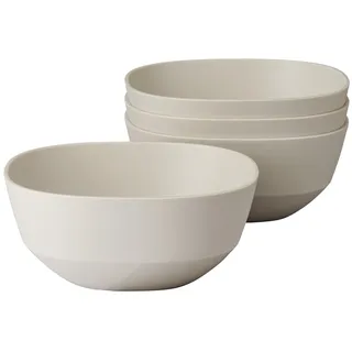 Mepal Silueta 750 ml 4er Set Nordic white