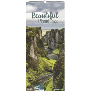 Neumann Beautiful Planet 2026 - Foto-Kalender - Wand-Kalender - 30x70