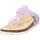 Fussbettpantoffel Lila 28