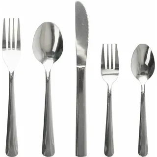 Besteckset aus Edelstahl, 60 Stück, Bgeu-5889 San Ignacio - Silber