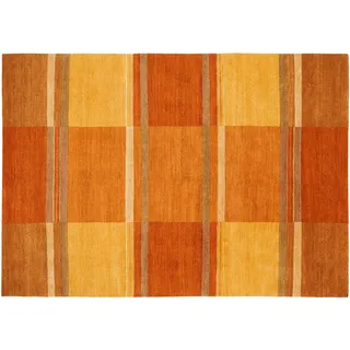 Wollteppich OCI DIE TEPPICHMARKE "Sensation Soya" Gr. 4, rosa (kupfer), B:170cm H:6mm L:240cm, Seide, Wolle, Teppiche, Wollteppich, handgeknüpft, Nepal, reine Wolle, Wohnzimmer