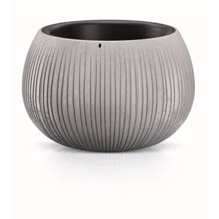 Prosperplast Bowl Plastik mit Zementfarbenablagerung, 11 (hoch) x 14,4 (Breite) x 14,4 (tiefer) CMS