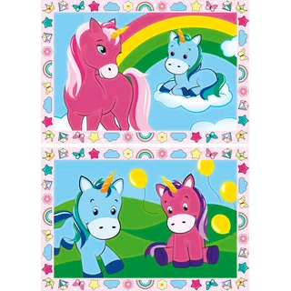 Ravensburger Malen-nach-Zahlen Zauberhafte Einhörner mehrfarbig