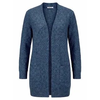 Strickmantel Peter Hahn blau