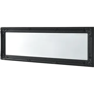 [en.casa] Wandspiegel Barock 132 x 42 cm Schwarz