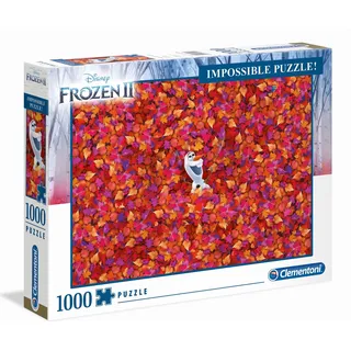 Clementoni 39526 - Frozen 2 - 1000 Teile - Impossible Puzzle