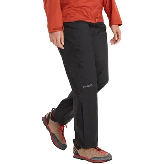 Marmot PreCip Eco Pant, Wasserdichte Regenhose, winddichte Wanderhose, atmungsaktive Regenkleidung zum Wandern und Trekking, Black,