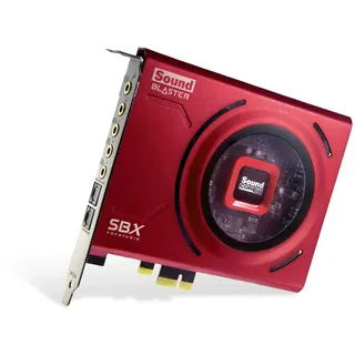 Creative Sound Blaster Z SE Interne PCI-e-Soundkarte und DAC, Kopfhörerverstärker, 116 dB SNR, Discrete 5.1/Virtual 7.1 Surround, Dolby Digital, DTS