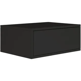 Selsey Nachttisch Framme 50 x 36 x 20,8 cm Schwarz