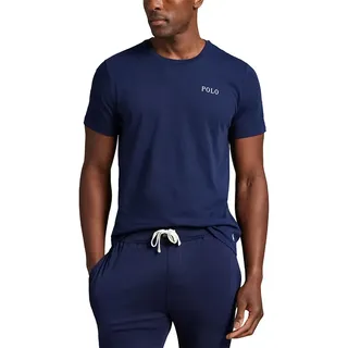 Ralph Lauren Polo Ralph Lauren Herren T-Shirt weiß Jersey-Baumwolle unifarben, weiß, Frühjahr/Sommer 2024