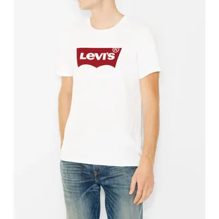 Levi's Standard Housemarked Kurzarm-T-Shirt White / Red L
