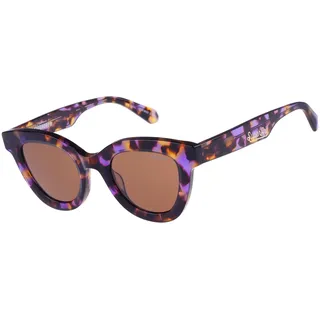Superdry "Modell 996096", Form CatEye, Logoschriftzug auf Bügel, Kunststofffassung, violett havanna,