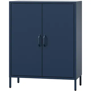 Jan Nowak Sideboard 80 x 101,5 x 40 cm Dunkelblau