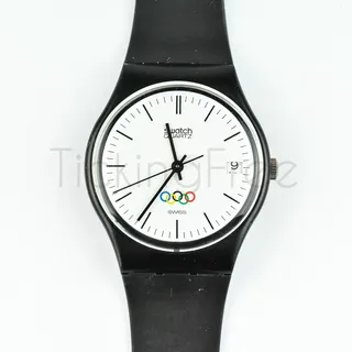 SWATCH SPECIAL 1987 - GZ400RE - OLYMPIA LOGO - Neu