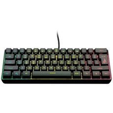 Bild von KingPin X1 Kabelgebunden, USB Gaming-Tastatur US-Englisch, QWERTY Windows® Schwarz