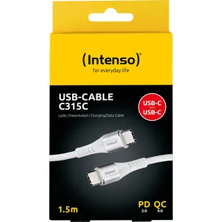Intenso USB-C 1,5 m Weiß
