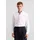 Herren Mens regular Patch Longsleeve Weiß 193690 42 EU