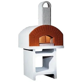 Linea VZ Portici - Holzbackofen für draußen aus Beton - Backfläche 72x70 cm