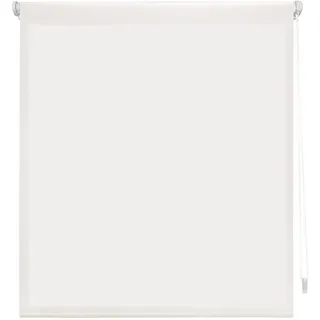 Decorblind | EasyFix Rollo lichtdurchlässig ohne Werkzeug und ohne Bohren, Rollo: 87 x 180 cm Breite x Länge/Maße Stoff: 84 x 175 cm - Ecru Uni, Jalousie für Fenster