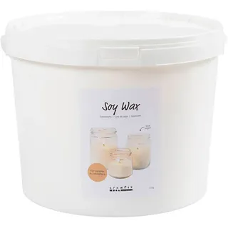 Creativ Sojawachs Für Kerzen In Behältern 5 Kg - White - One Size