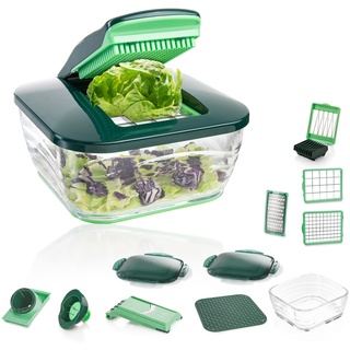 Nicer Dicer Chef 18-tlg. grün