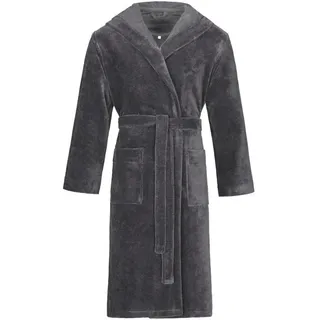 Bugatti Bademantel , Grau , Textil , Uni , Gr. Xl , male , ISO 9001, Fkt, Made in Austria, Oeko-Tex® Standard 100 , besonders flauschig, hochwertige Qualität , Heimtextilien, Badtextilien, Bademäntel, Bademäntel Herren