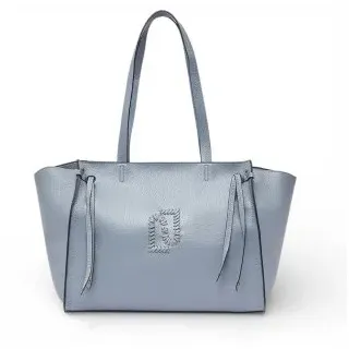 Liu Jo für Damen. AA6080 E1109 Große blaue Tragetasche (OSFA), Lässig, Baumwolle