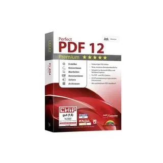 Markt & Technik Perfect PDF 12 Premium inkl. OCR Vollversion, 1 Lizenz Windows PDF-Software