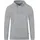 Hoodie Meliert Grau 3XL