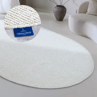 Villeroy & Boch Francois Wollteppich 160 x 231 cm Weiß