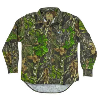 Mossy Oak Unisex Erwachsene Herren Langarm Camo Jagdhemden Cotton Mill
