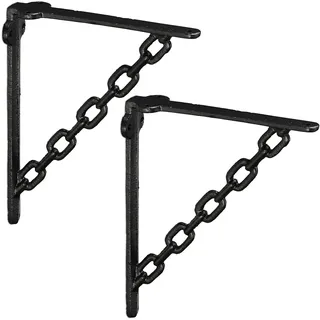 Relaxdays Regal Zubehör, 2x Regalwinkel