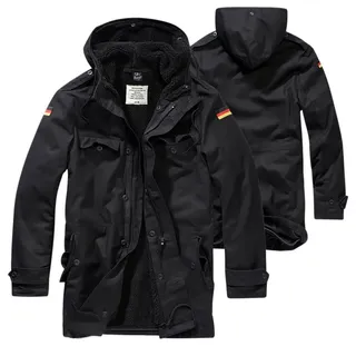 Brandit Textil Parka schwarz 7XL