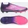 F50 League Laceless FG/MG Purple / Cloud White / Lucid Lemon 44