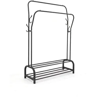 Relaxdays Kleiderständer Relaxdays Schwarz