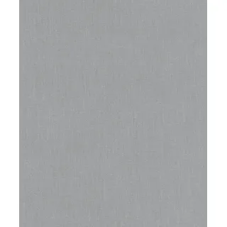 Rasch Tapeten 633597 - Unitapete aus Vlies in Dunkelgrau aus der Kollektion Color your life - 10,05 m x 0,53 m (LxB)