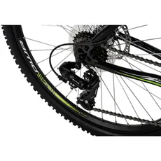 Bild von KS Cycling Mountainbike Hardtail 26 Zoll Sharp schwarz-grün