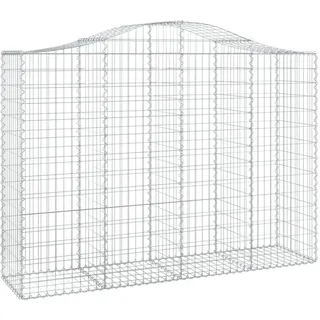 vidaXL Gabione mit Hochbogen 200 × 50 × 160 cm