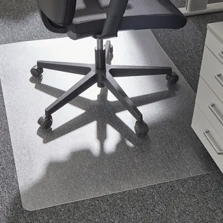 Andiamo Bodenschutzmatte "Premium Bürostuhlmatte, Made in Switzerland" 1 Stk. tlg. Bodenschutzplatte, robust & strapazierfähig für den täglichen Gebrauch, transparent