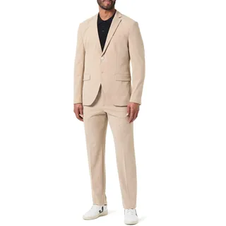 JACK & JONES Herren JPRJONES Stretch Suit NOOS Anzug 12245351,Travertine/Fit:Slim Fit,52
