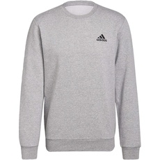 Bild Herren Essentials Fleece Sweatshirt, Mgreyh/Schwarz, L