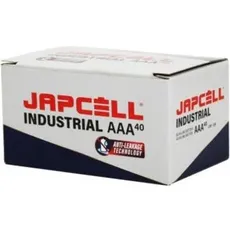 Japcell batteri 1,5V - AAA industrial - pakke a 40stk, Batterien + Akkus