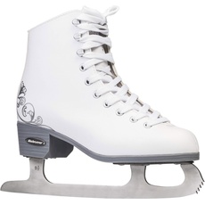 Rollerblade Bladerunner Ice Allure Damen Erwachsene Eiskunstlaufschuhe Weiß Schlittschuhe US Größe 10