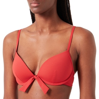 ESPRIT Damen Hamptons Beach RCSpad plun.Bra Bikini, RED, 40B