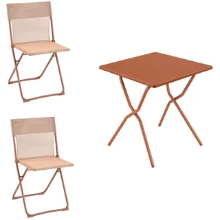 Lafuma Balcony Balkonmöbel-Set 3tlg. Batyline/Stahl Klappbar